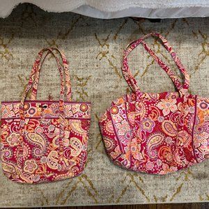 Vera Bradley duffle & tote set